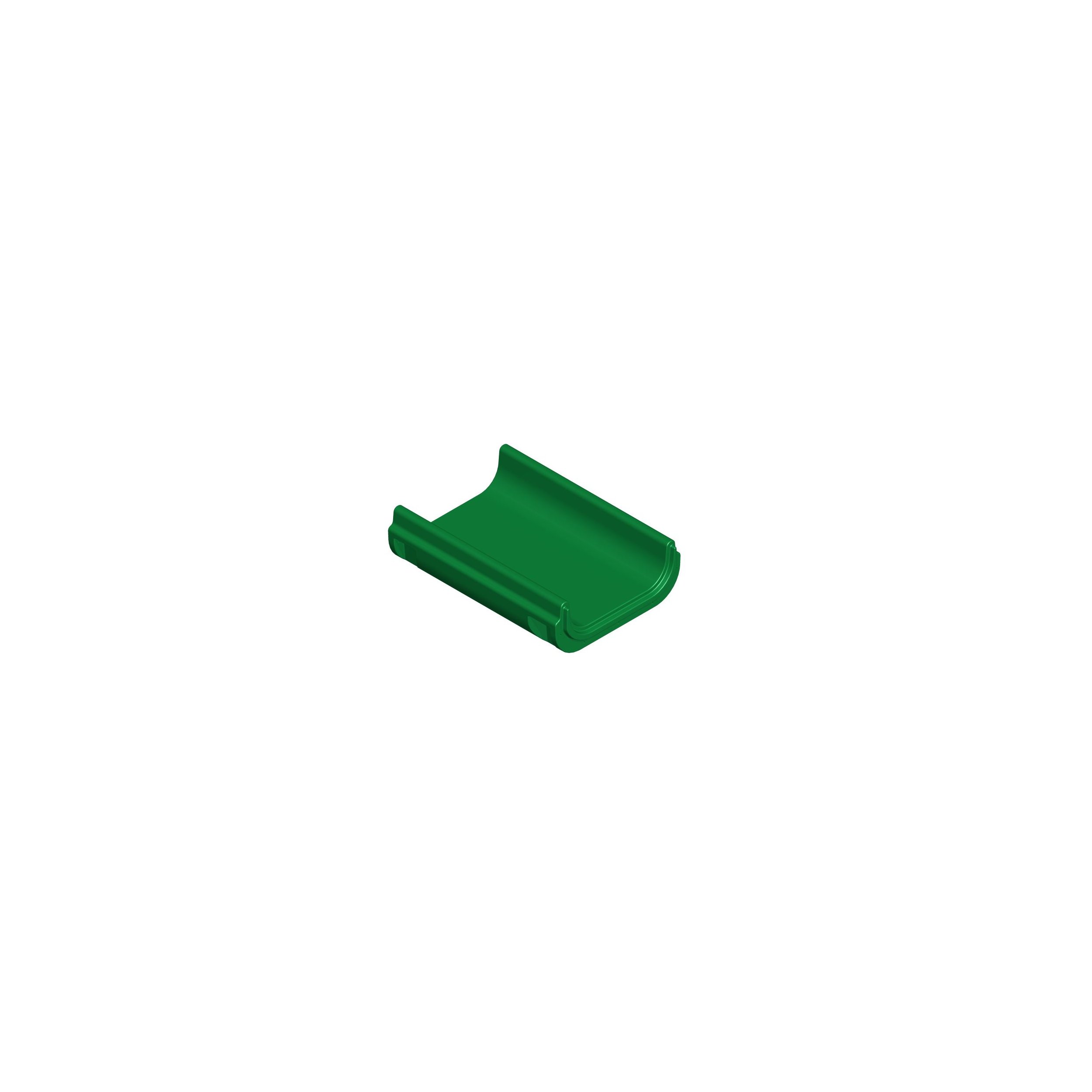 Glissière module partie C partie centrale - longueur 106 cm green