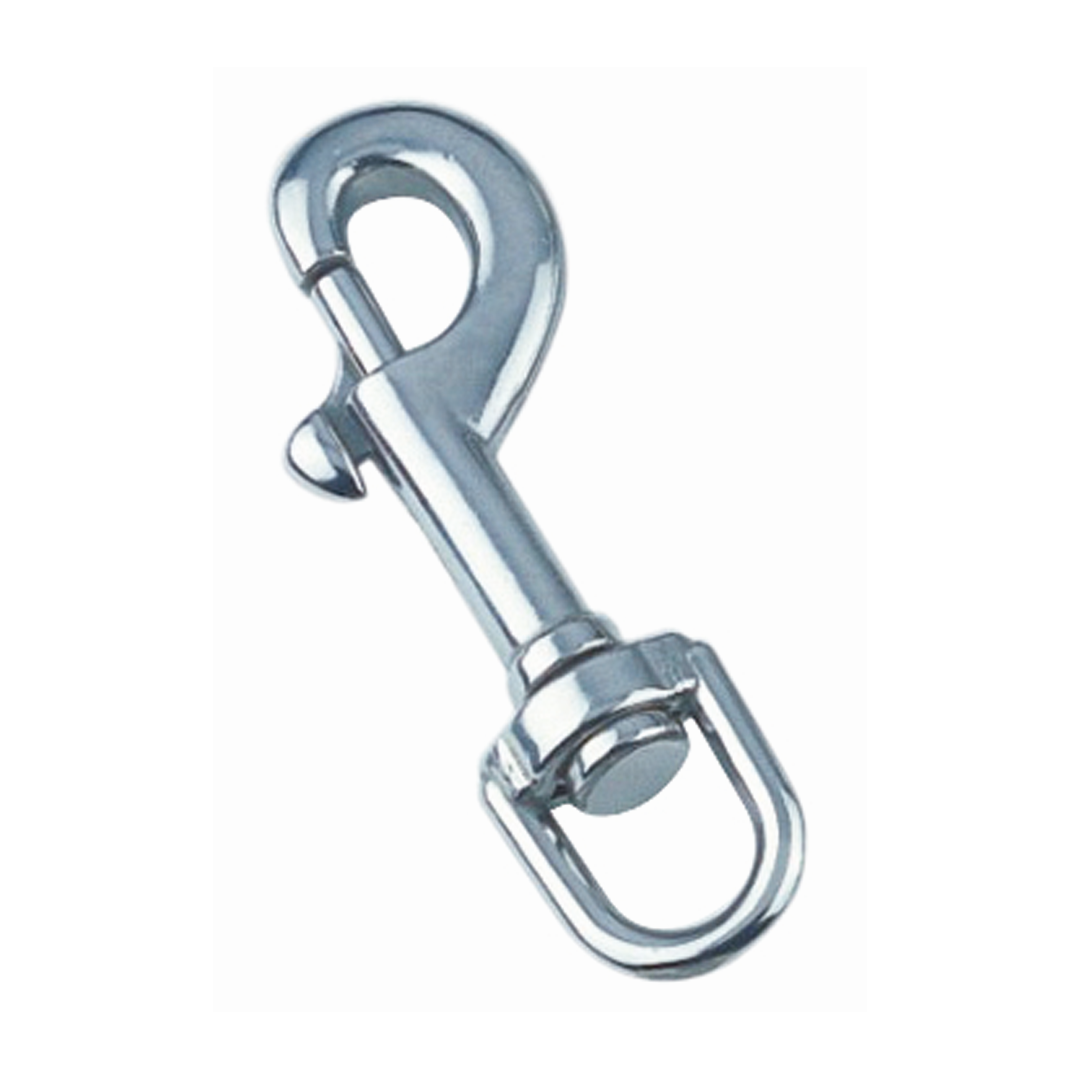 10 STCK / PCS. Swivel eye bolt snap A4  64mm