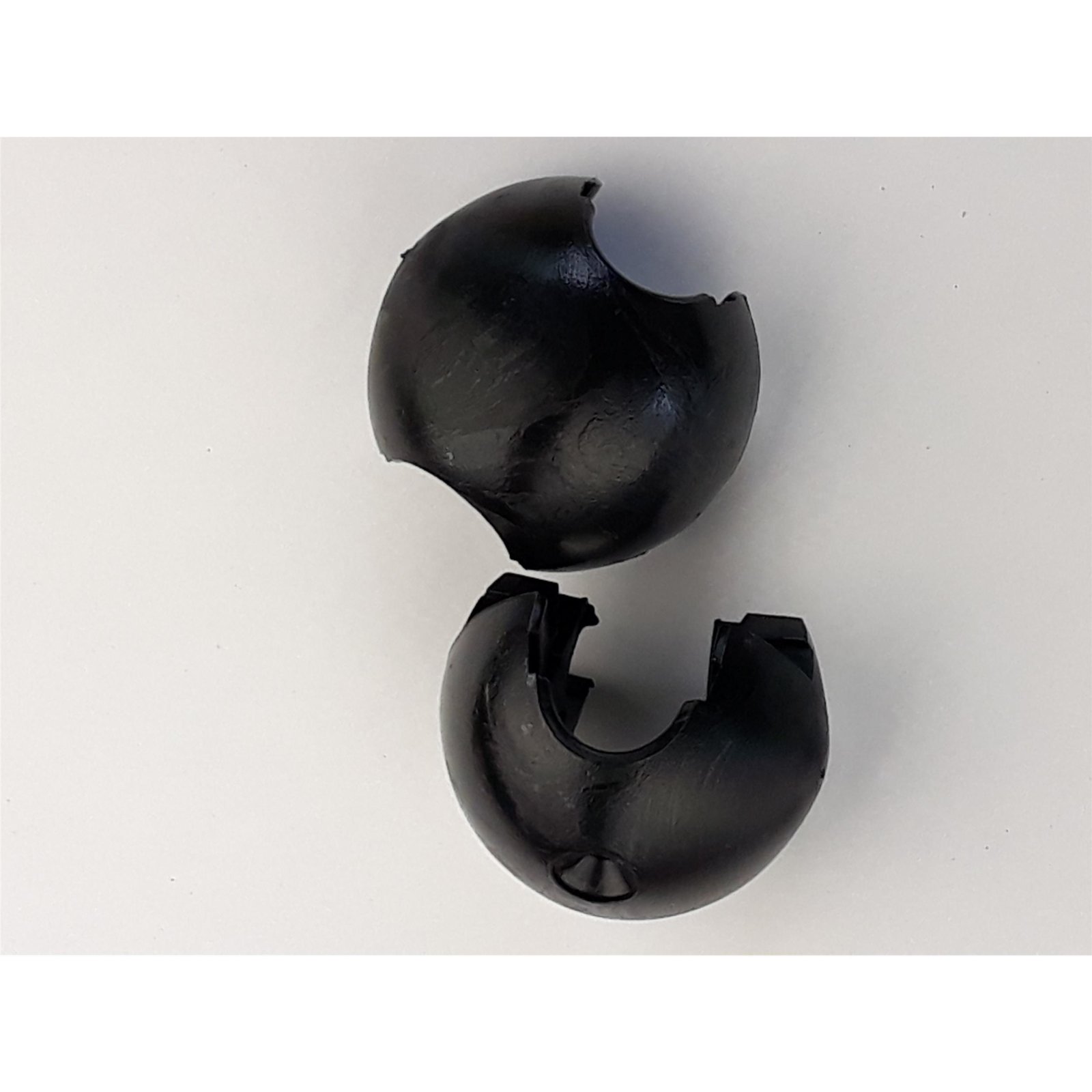 Seil Kreuzverbinder Knotenverbinder 2-teilig für Ø 16 mm Tau, matte Oberfläche