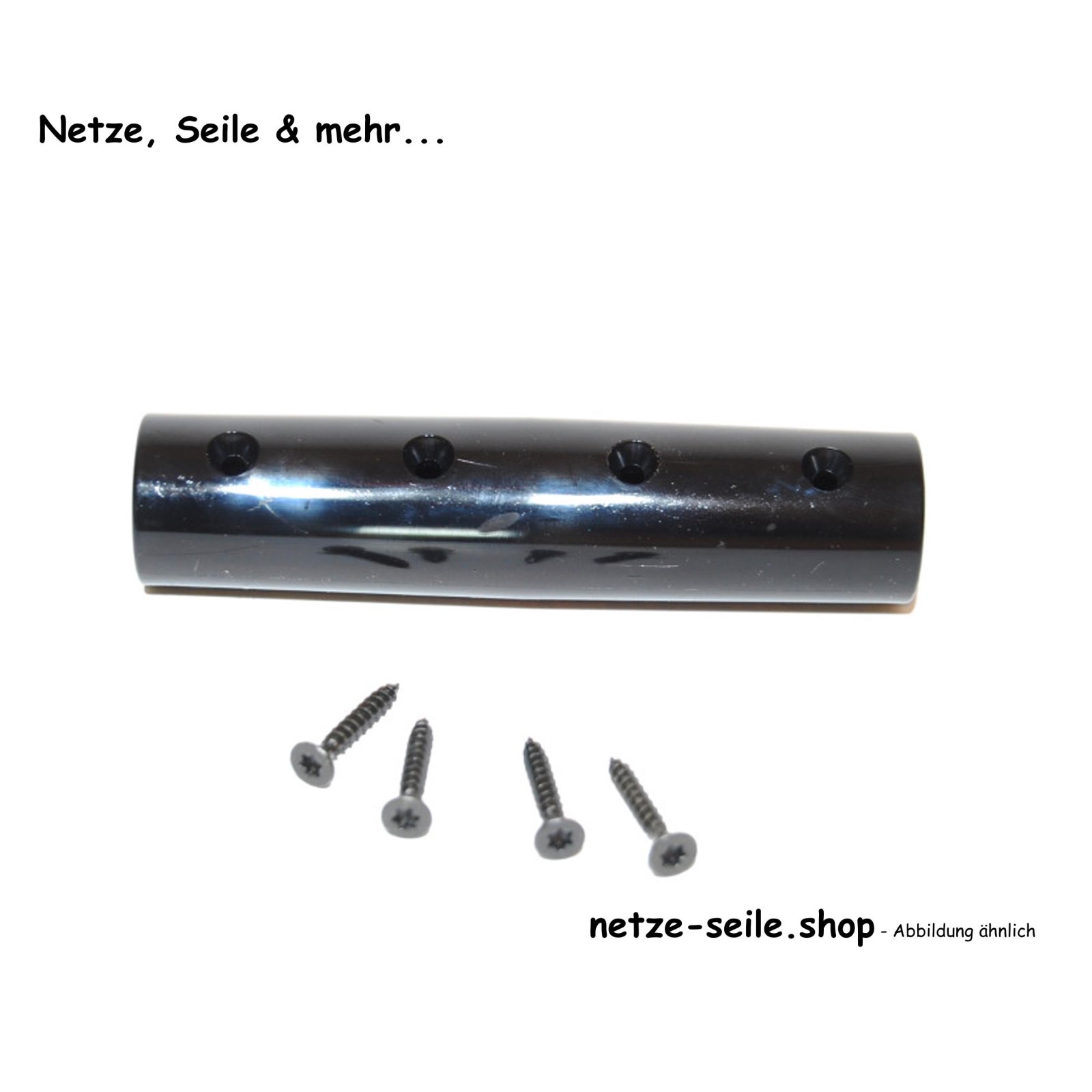 Seilverbinder aus Kunststoff für  Ø 16 mm Tauwerk  zum Verschrauben.