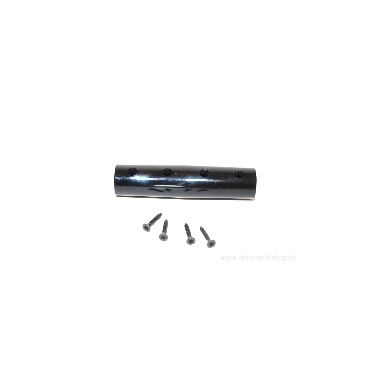 Seilverbinder aus Kunststoff für  Ø 16 mm Tauwerk  zum Verschrauben. rot