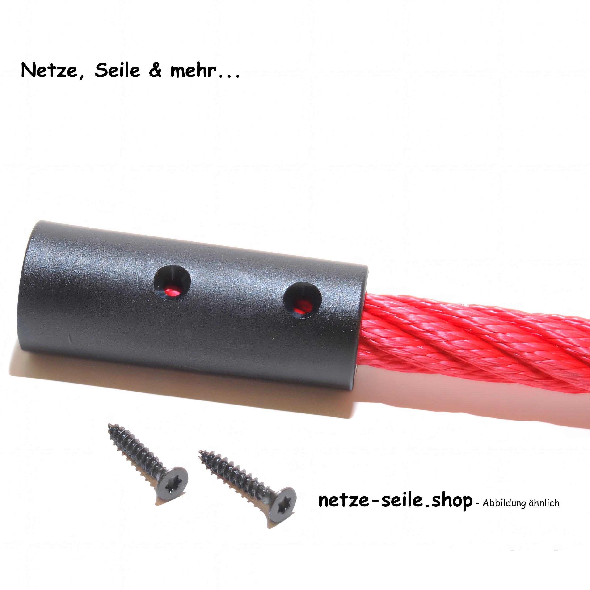 Plastic sleeve with M10 female thread
