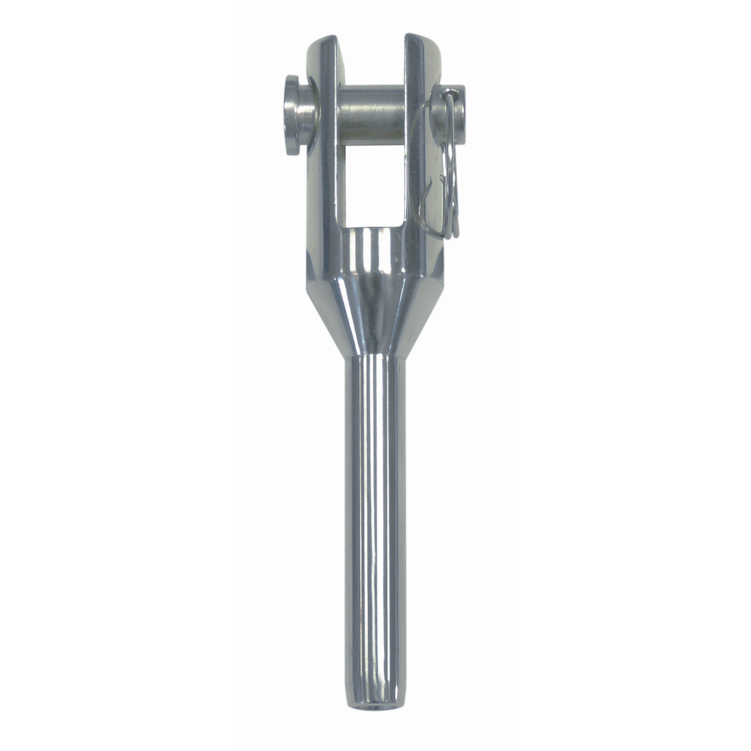 Fork terminal, machined A4  5mm