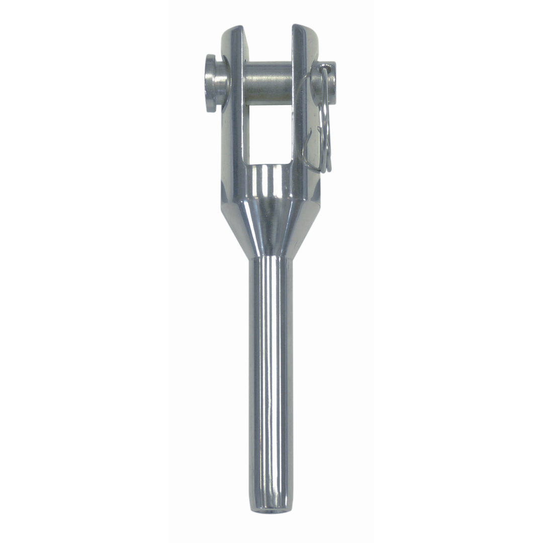 Fork terminal, machined A4  6mm