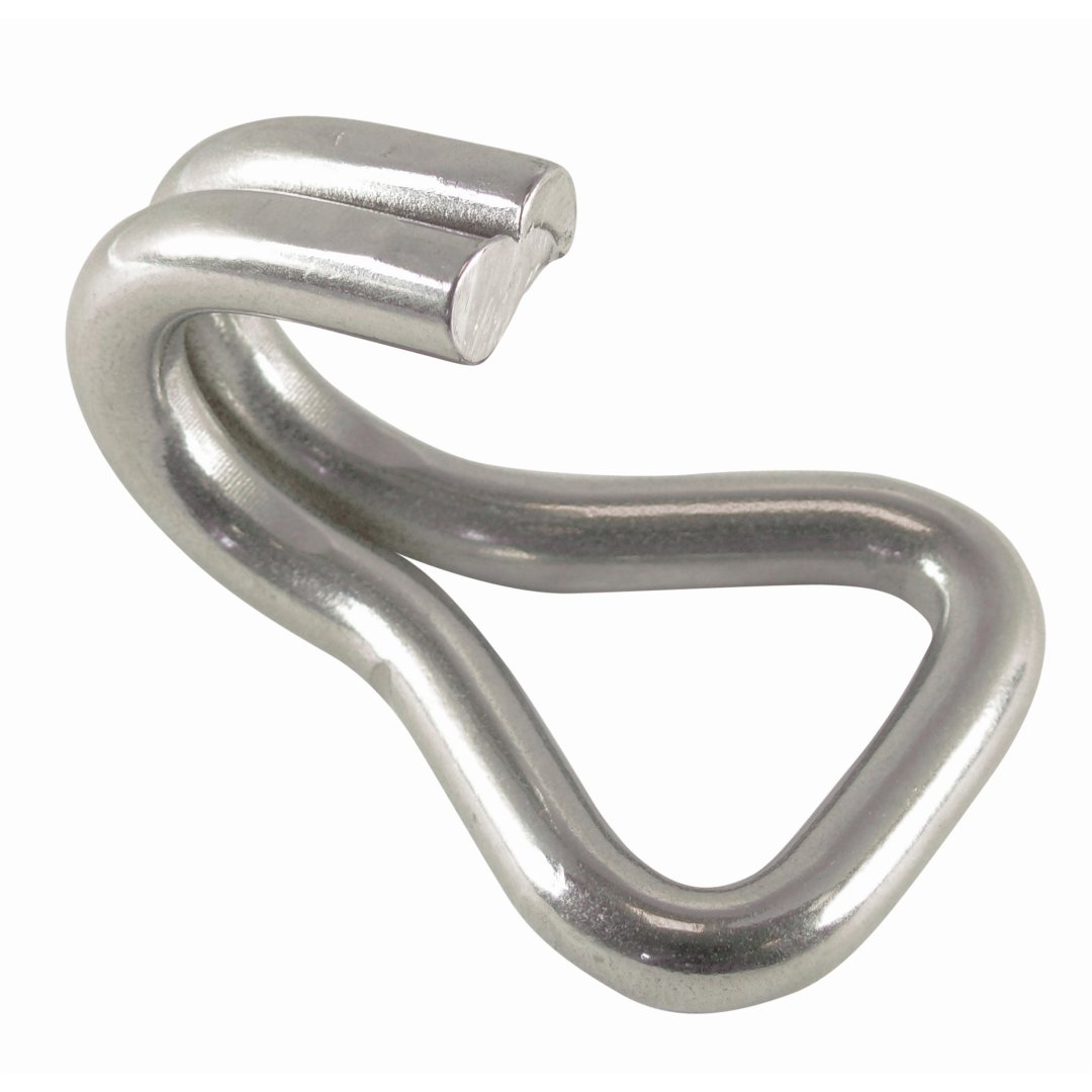 Straphook, heavy duty A4  7x56mm, for webbing 25mm