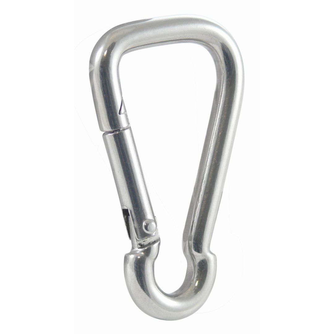 10 STCK / PCS. Asymmetric spring hook A4  8x80mm