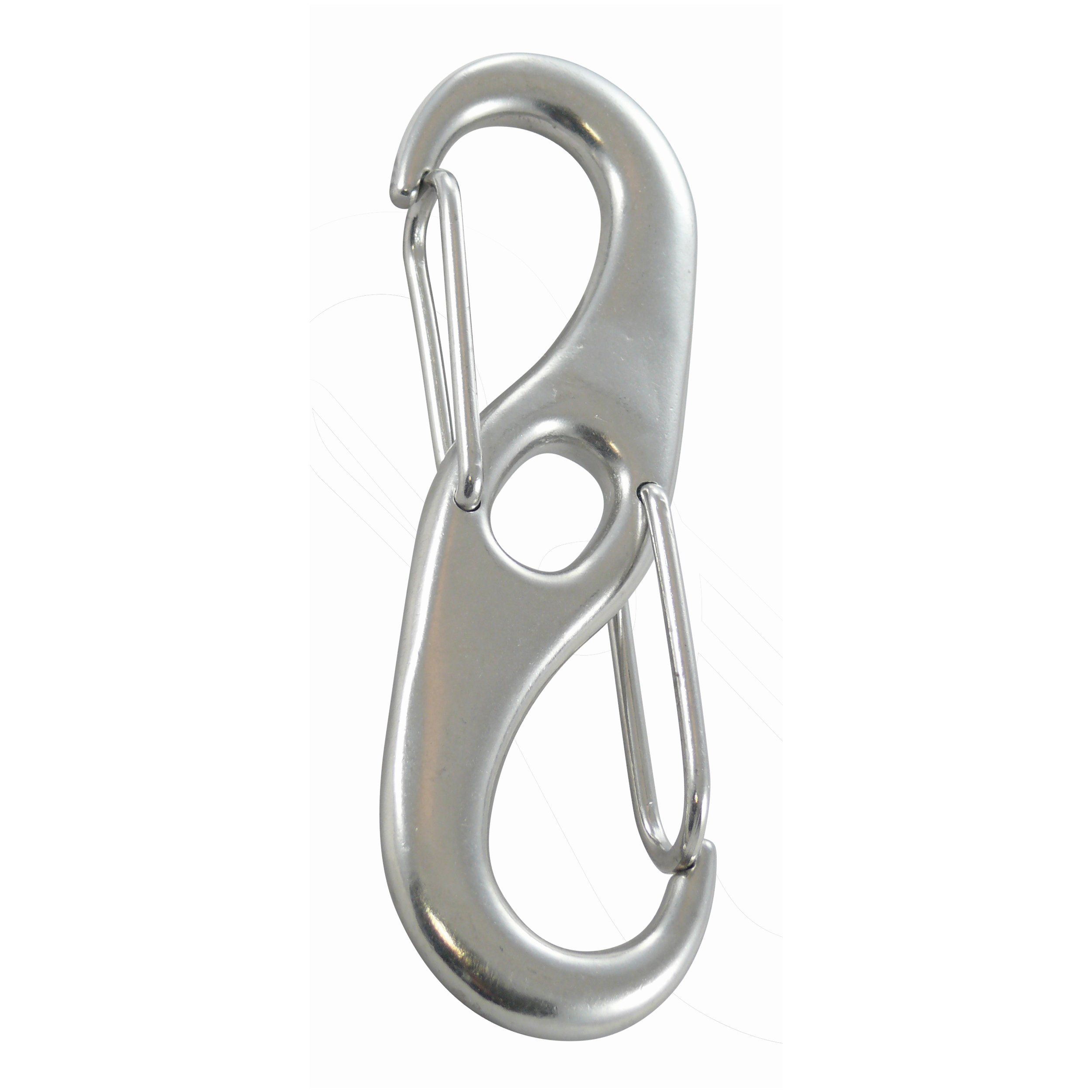 Double spring hook A4 80mm