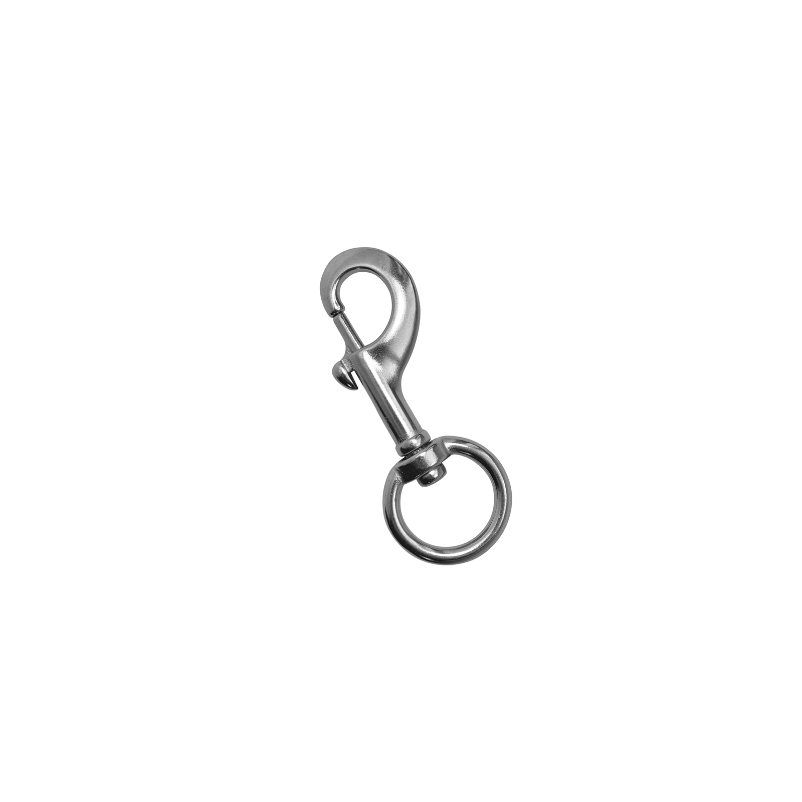 Swivel eye bolt snap with round eye A4  120mm