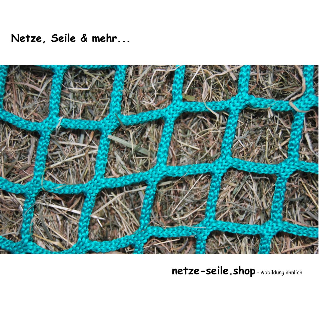 Hay net for round bales, 180 cm diameter, height 120cm, Ø 5 mm twine, # 80 mm mesh size.