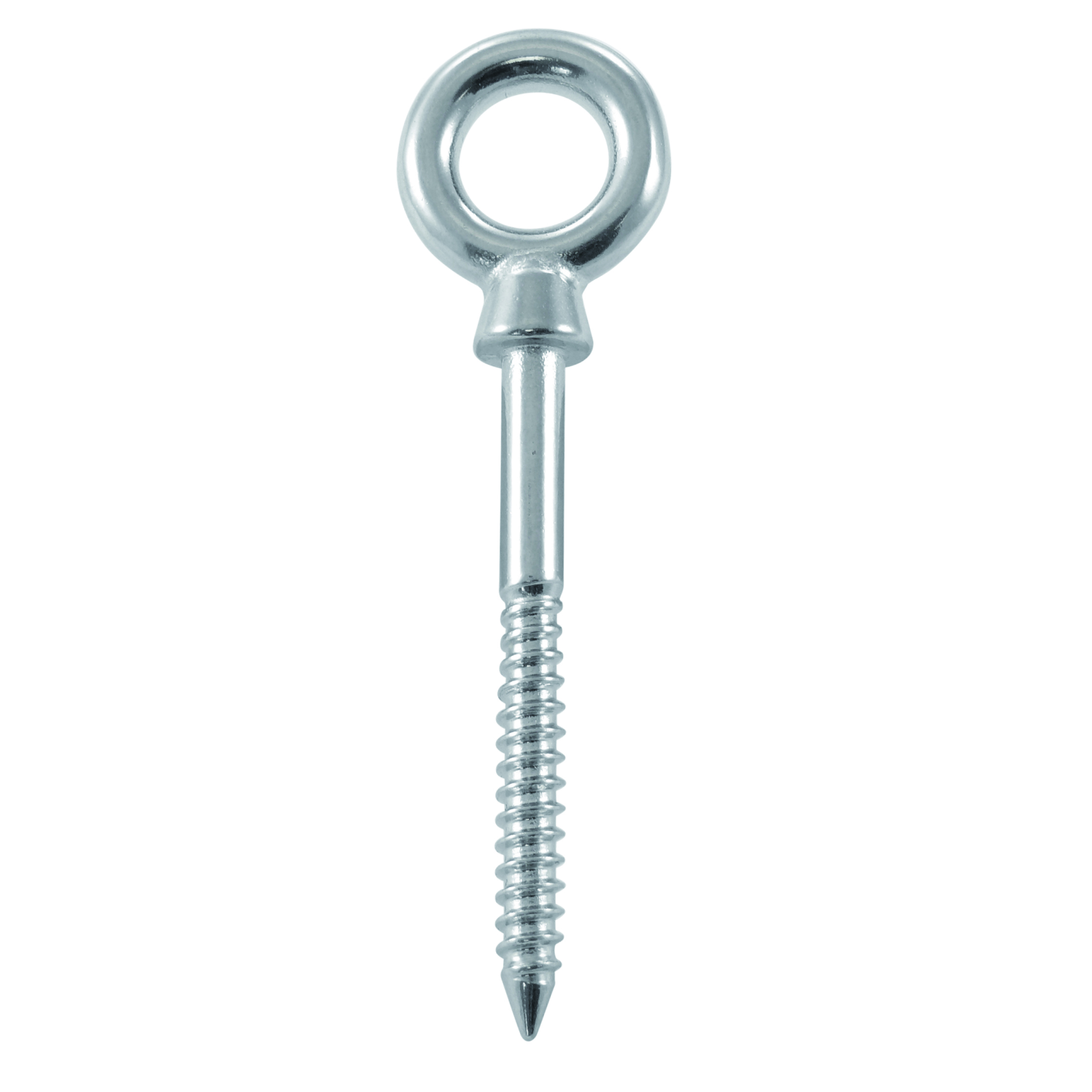 10 STCK / PCS. Eye bolt with wood thread A4  6x100mm