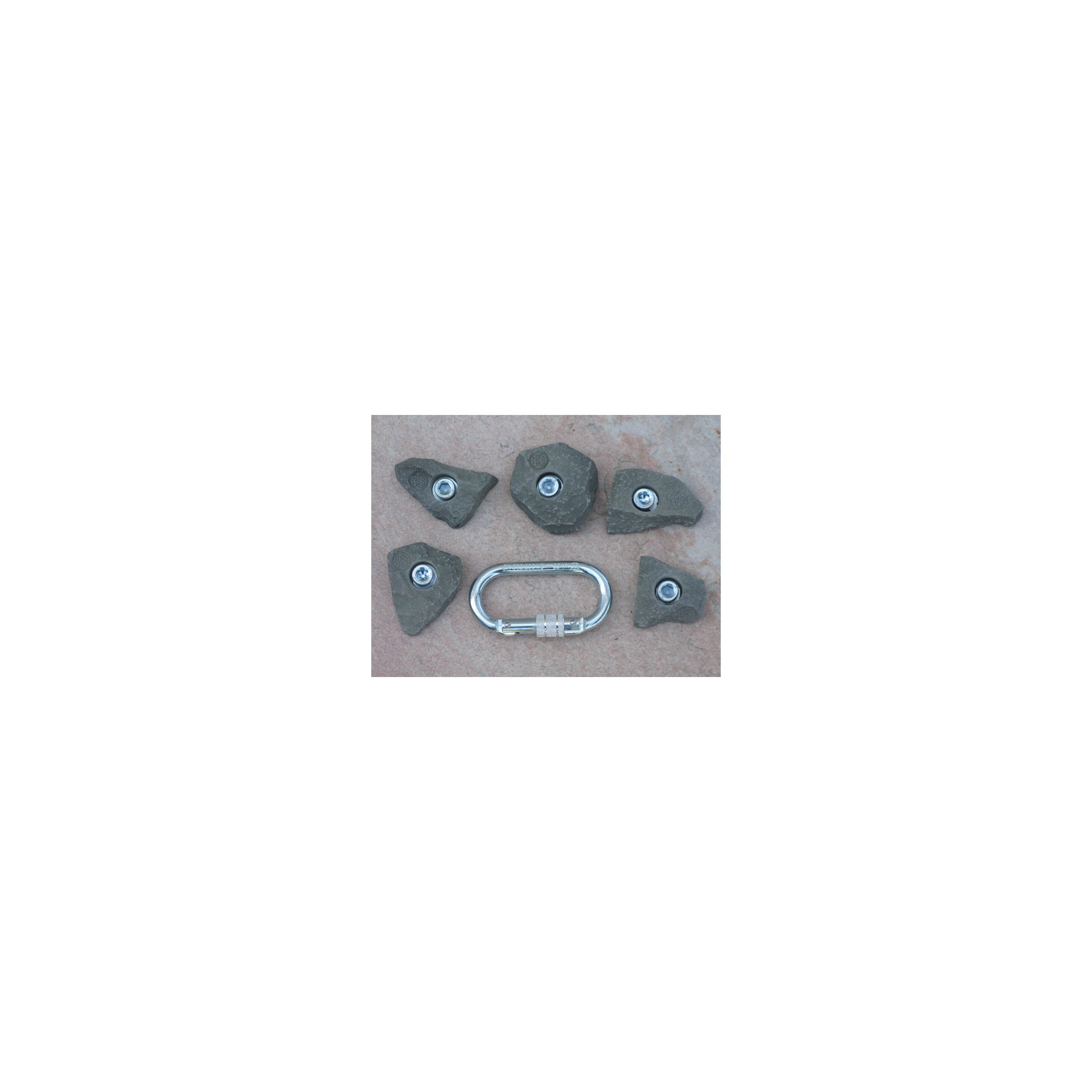 Klettergriff-Set Schlern 5-teilig - versch. Farben