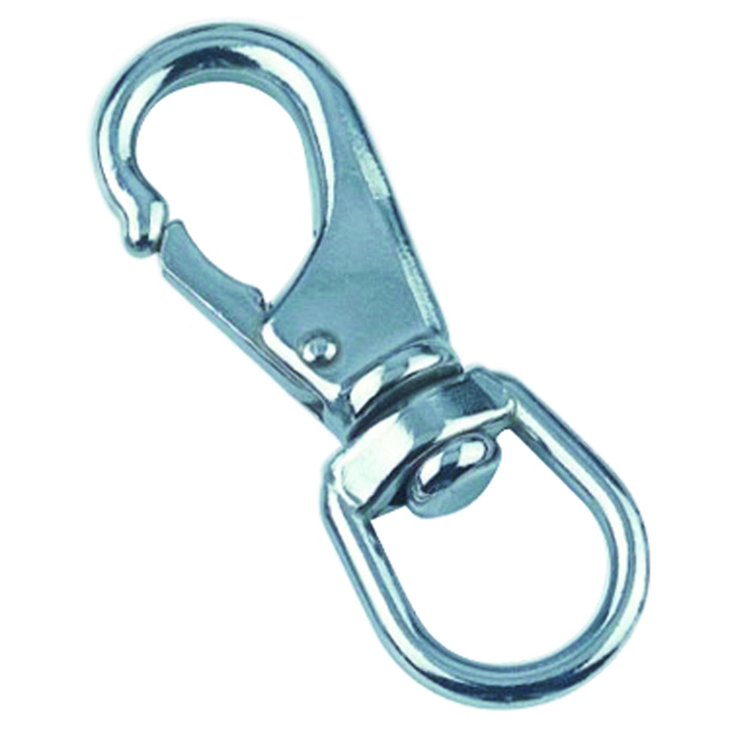Snap hook with swivel eye A4  118x16mm