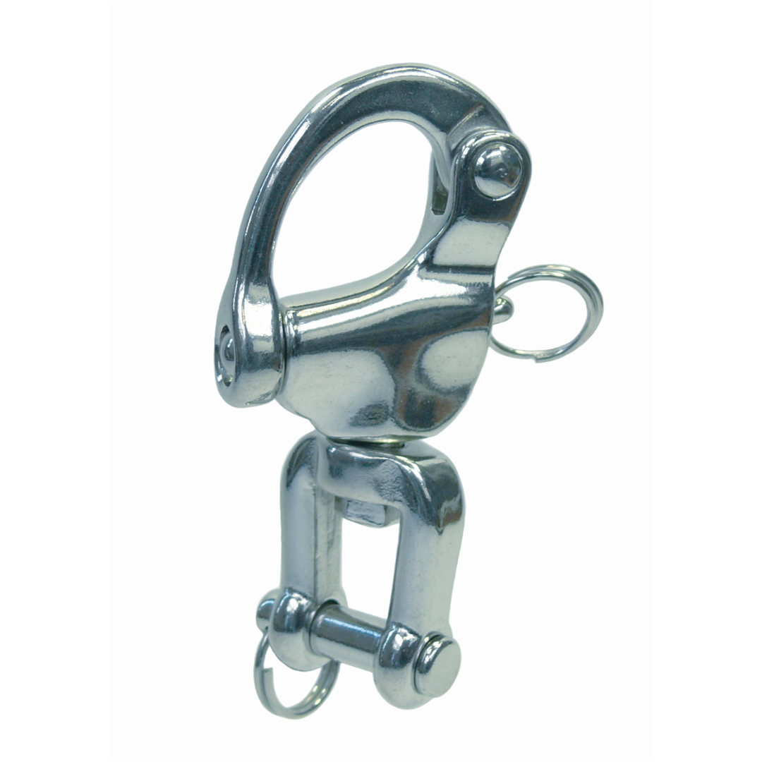Snap shackle with swivel shackle A4  68mm