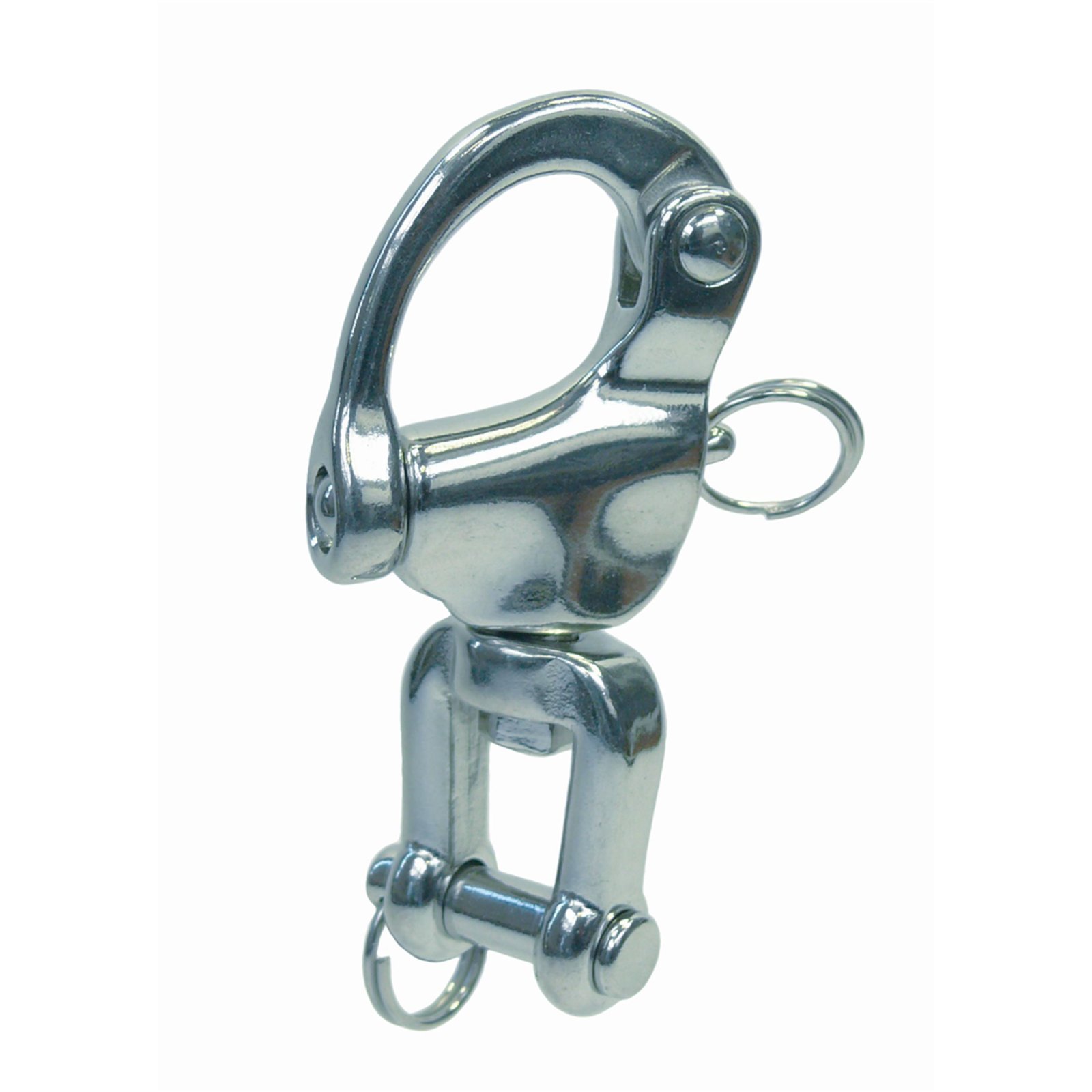 Snap shackle with swivel shackle A4  128mm