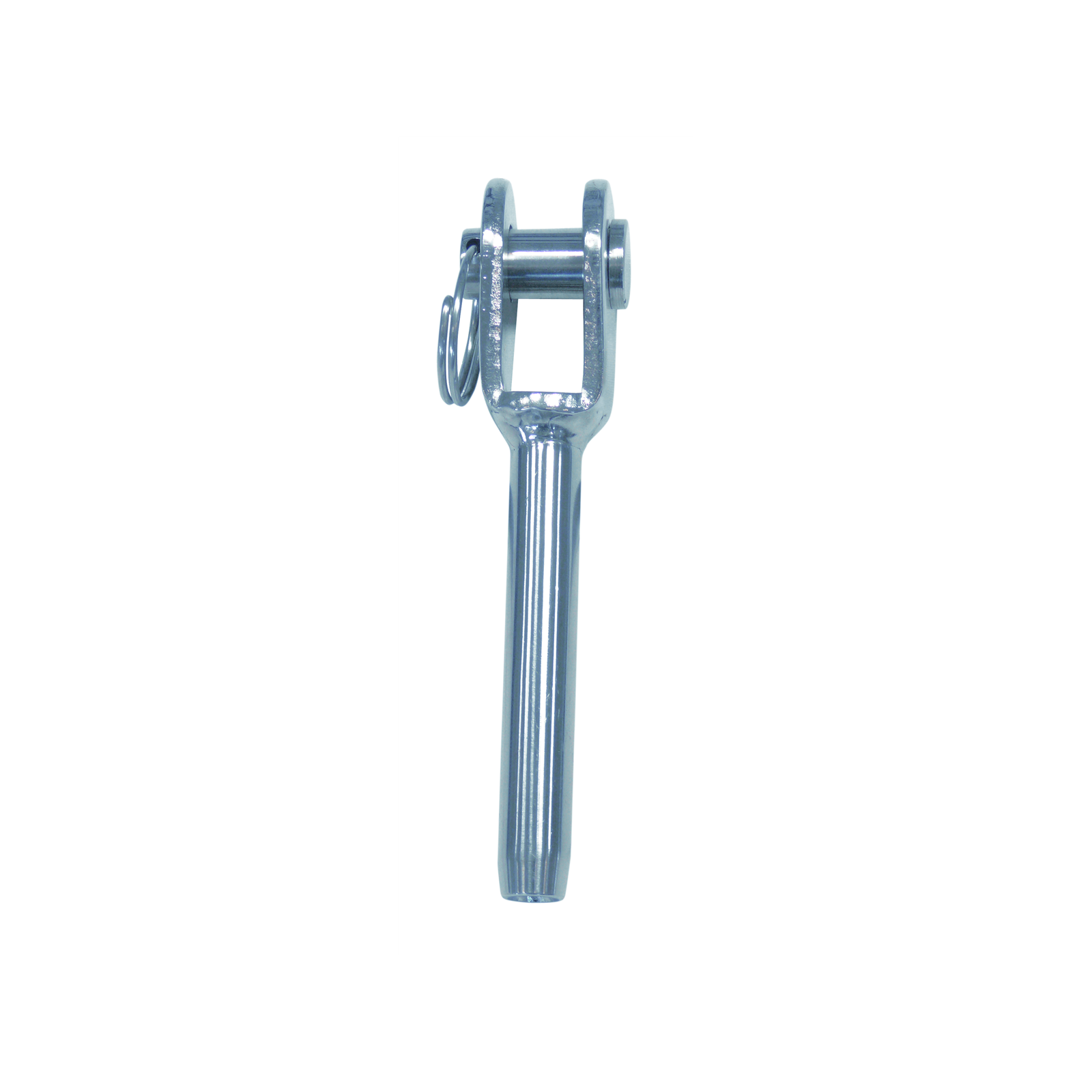 10 STCK / PCS. Fork terminal A4  4mm, pin 8mm