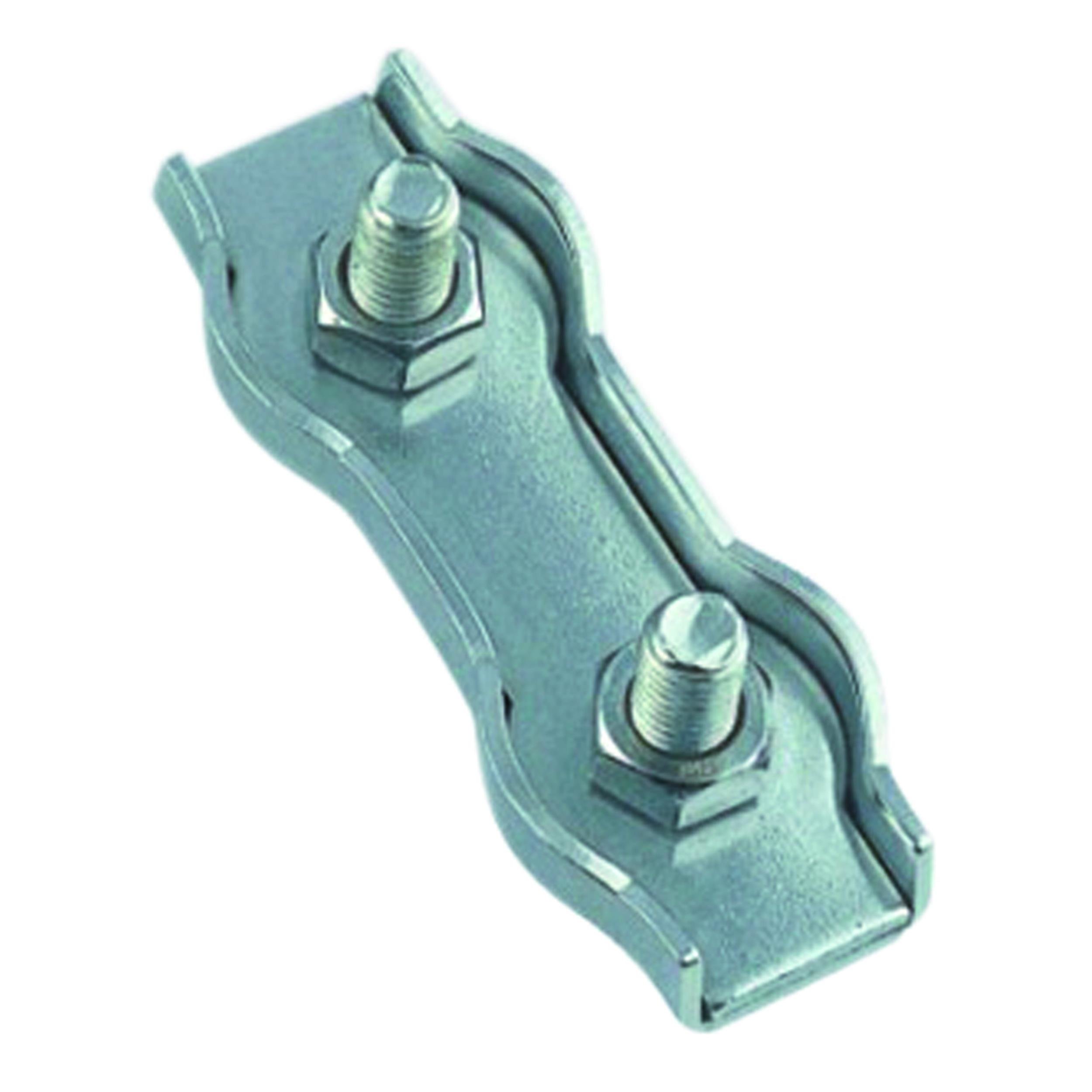 Duplex Drahtseilklemme A4  8mm