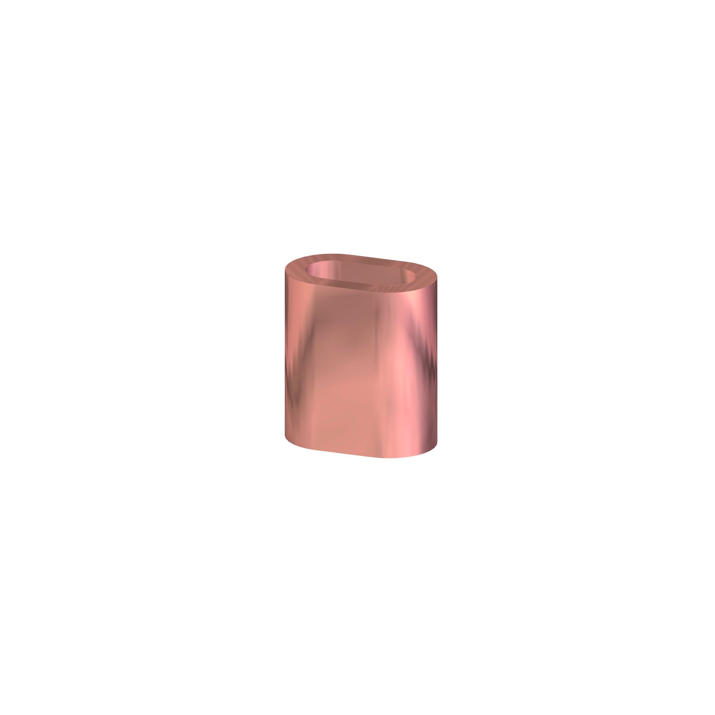 100 STCK / PCS. Copper ferrule Cu 4mm
