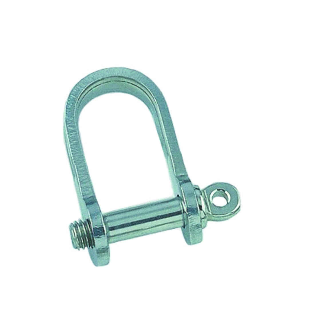 10 STCK / PCS. Flat shackle A4  6mm