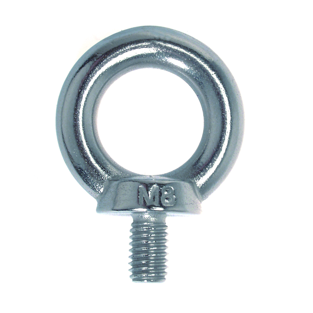 10 STCK / PCS. Lifting eye bolt cast similar to DIN 580 A2  M10