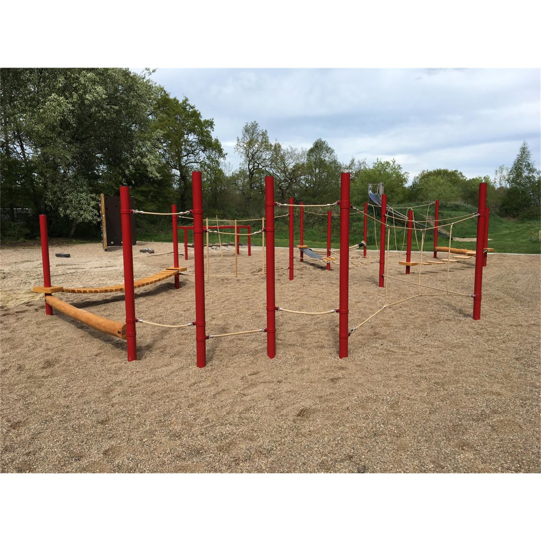 Standpfosten aus Stahl  Ø 102 mm Länge 2,50 m