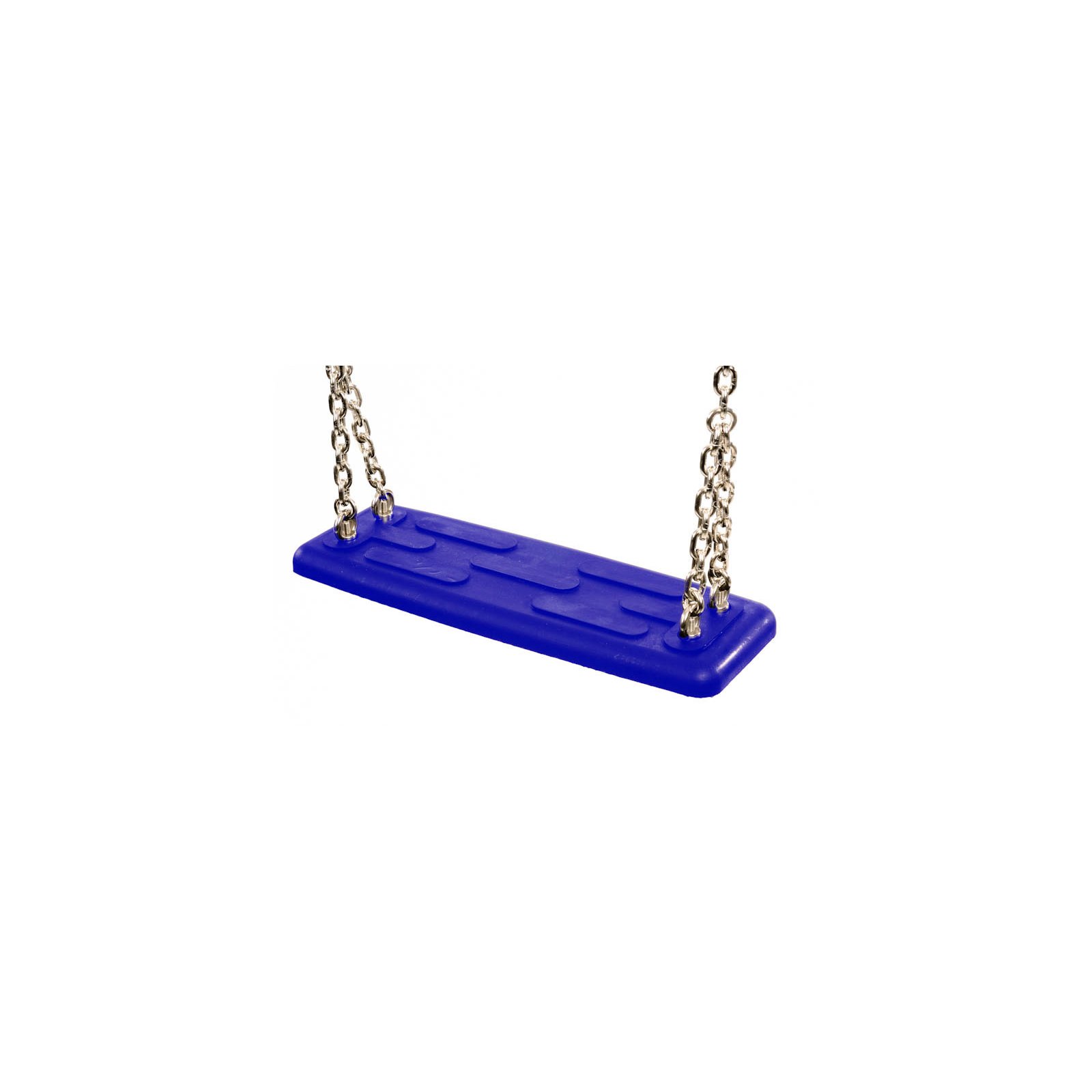 Commercial safety rubber swing seat type 1A blue without chains