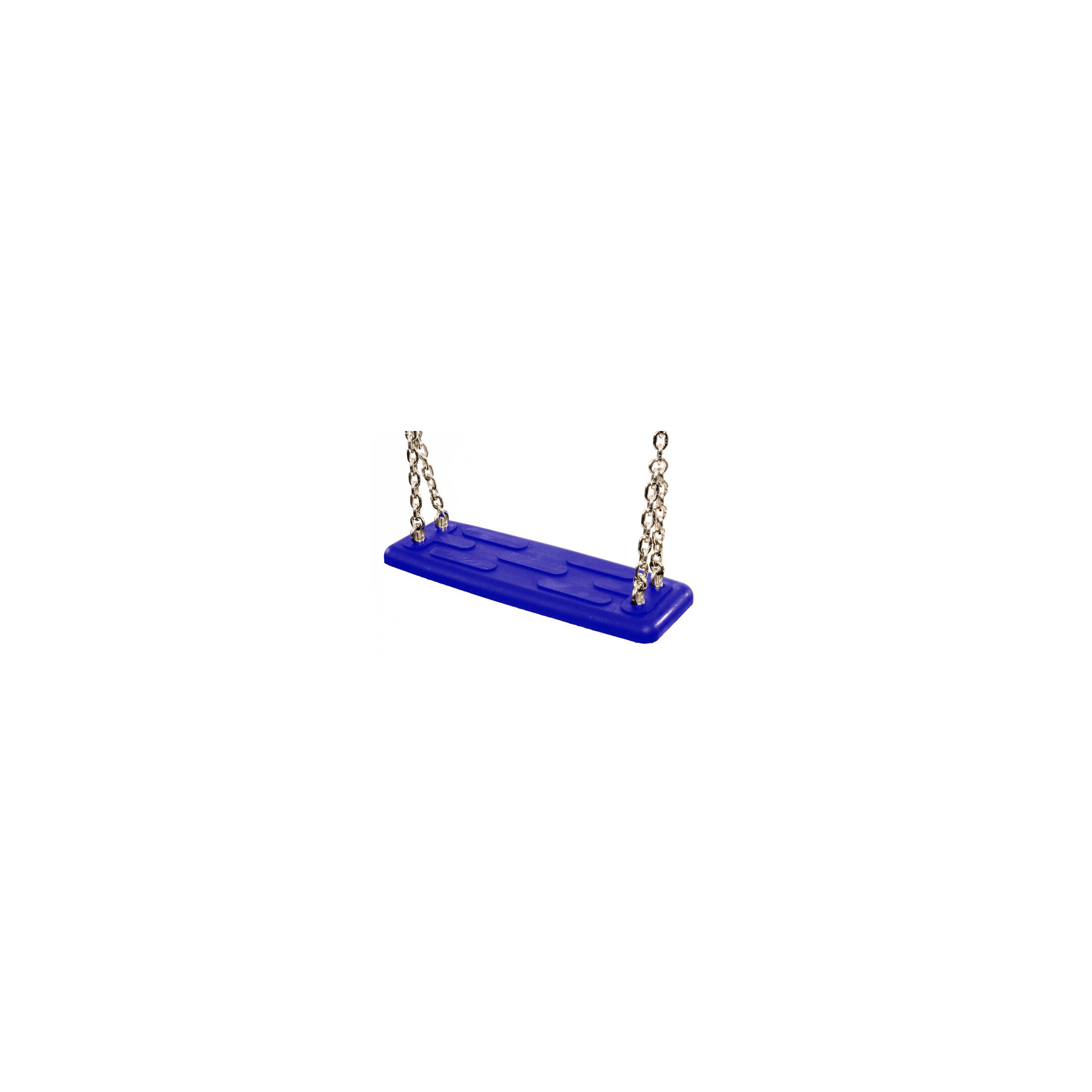 Commercial safety rubber swing seat type 1A blue stainless steel AISI 316 250 cm