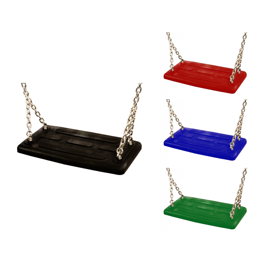Sicherheits-Schaukelsitz Typ 2A rot Edelstahl V2A 250 cm