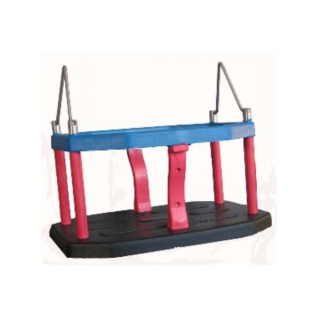 Single point support for swing seats without brass bush Swing seat "Jumbo"