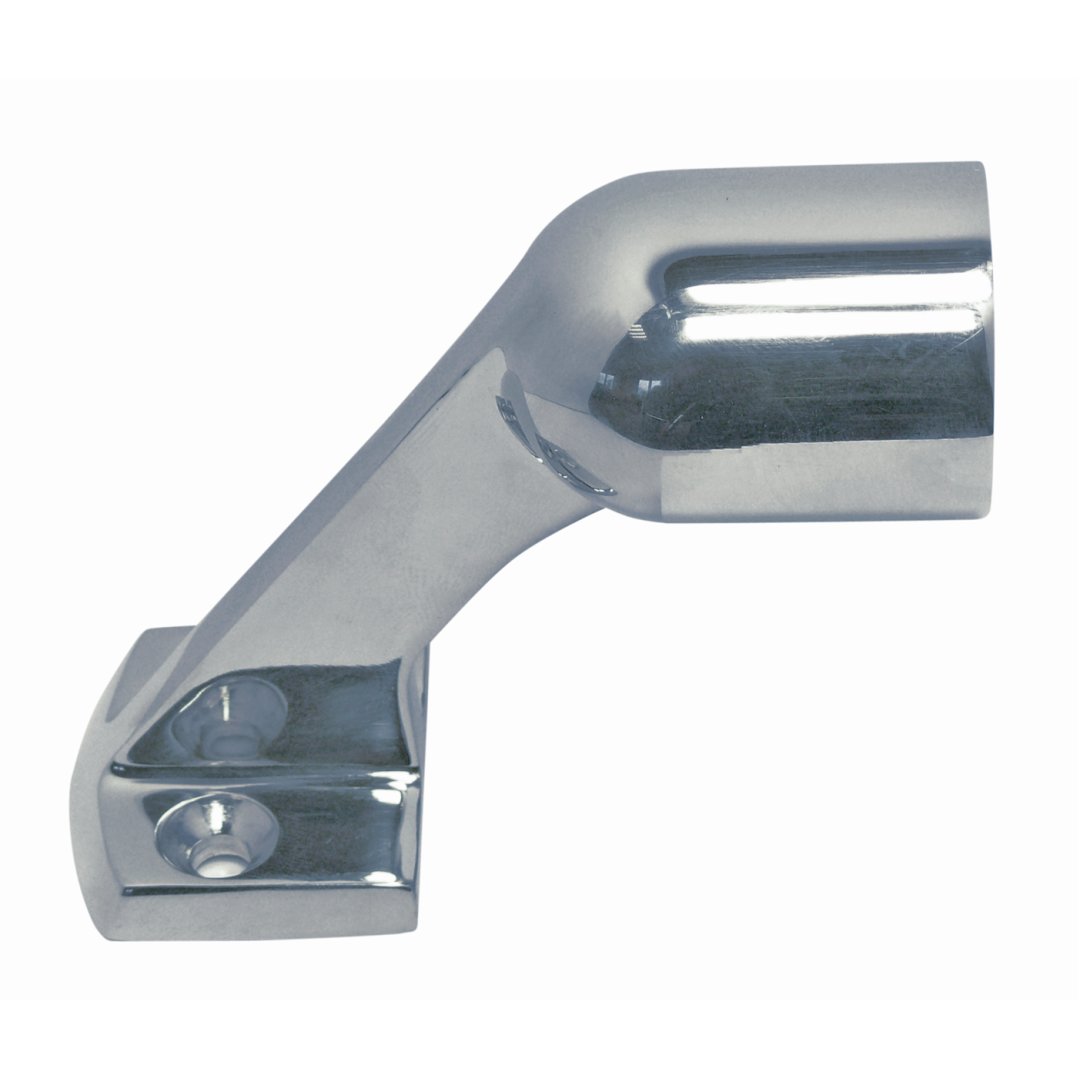 Handrail end fitting, 60° A4  for tube 22mm