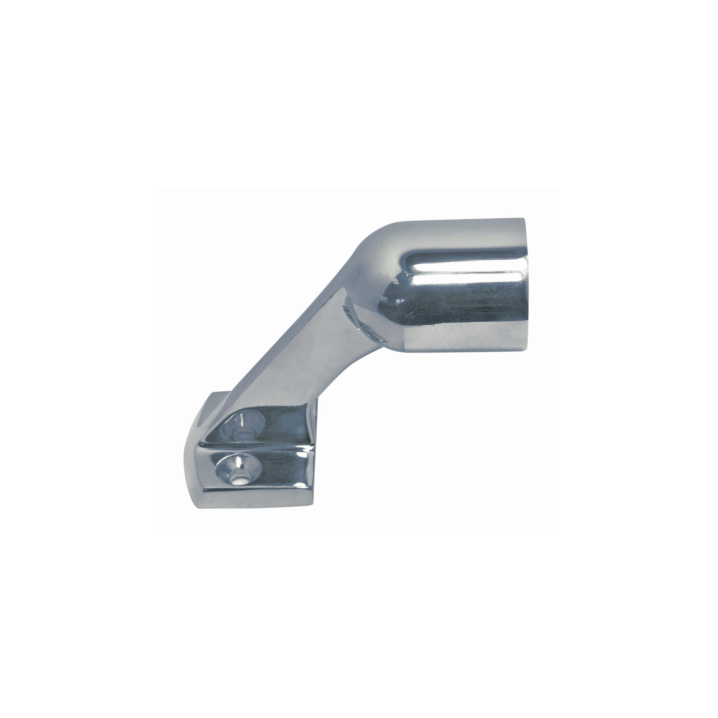 Handrail end fitting, 60° A4  for tube 25mm