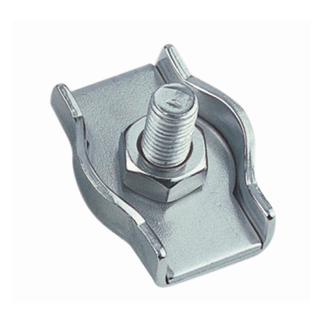 20 STCK / PCS. Simplex wire rope clip A4  3mm