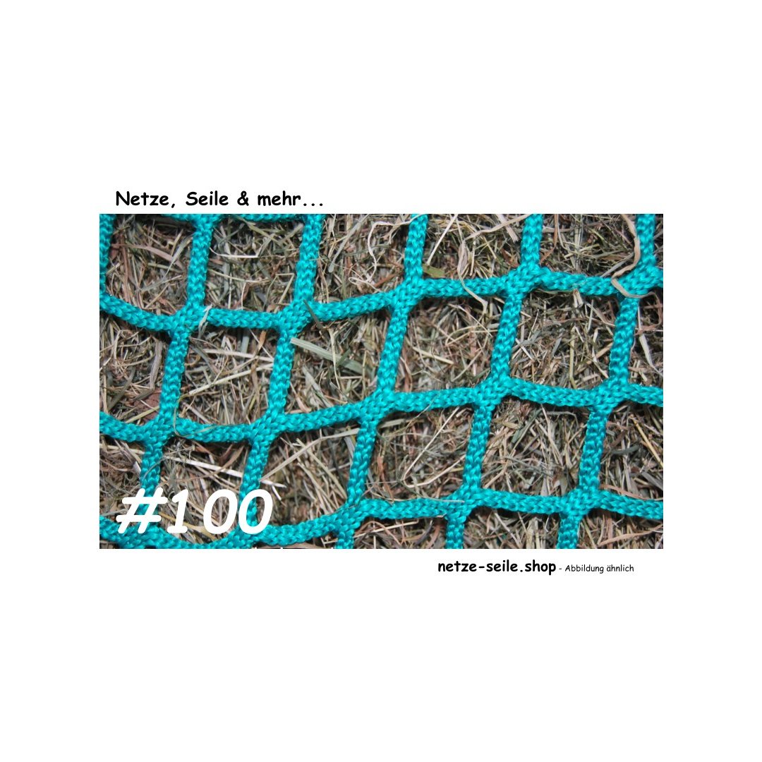 PP net knotless # 100 mm mesh size Ø 5 mm yarn...