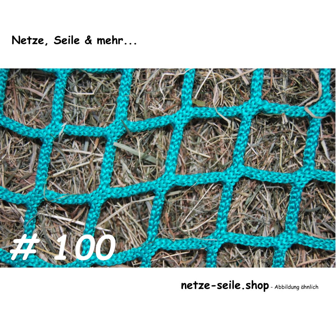 PP net knotless # 100 mm mesh size Ø 5 mm yarn thickness