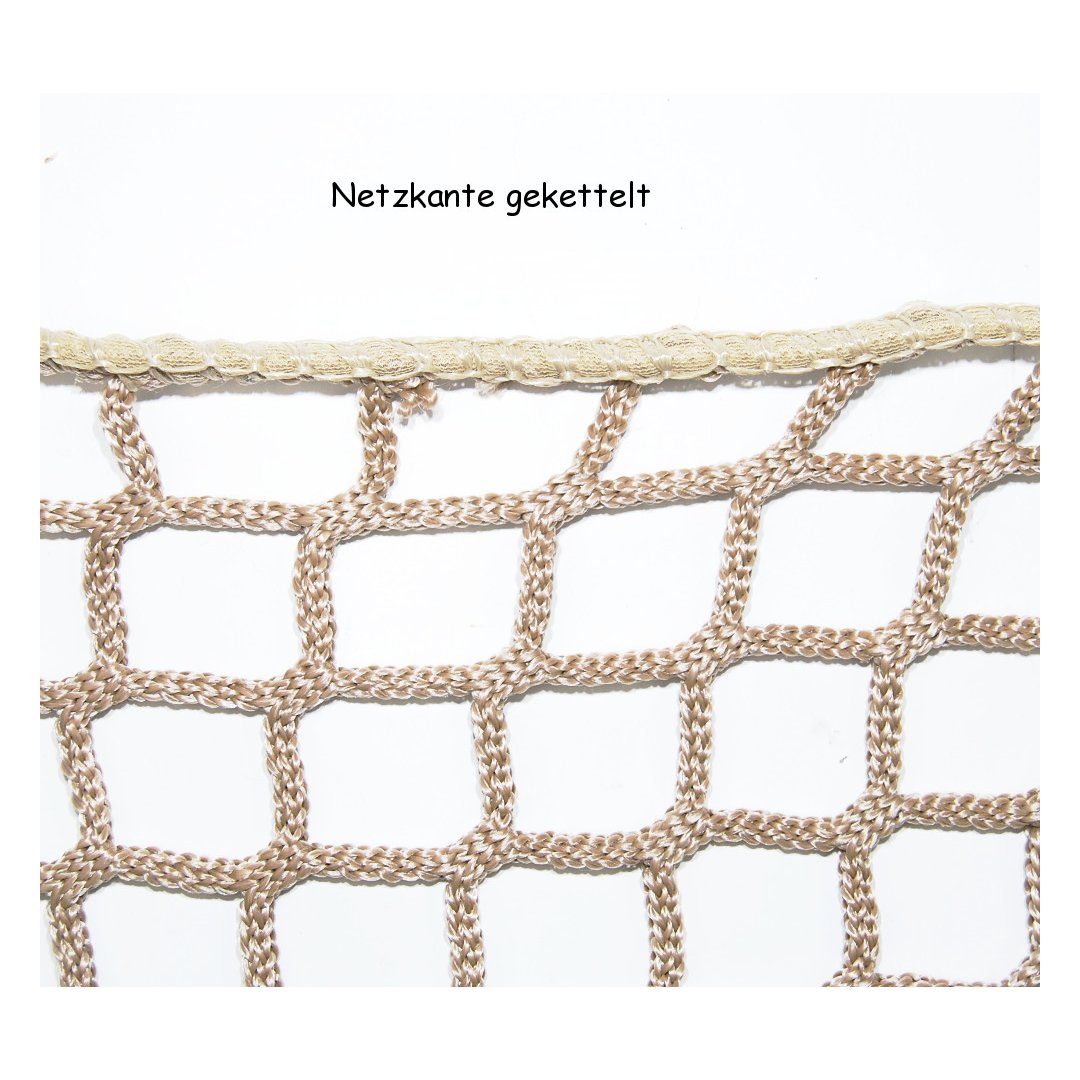Flat PP net knotless # 45 mm mesh size Ø 5 mm yarn thickness