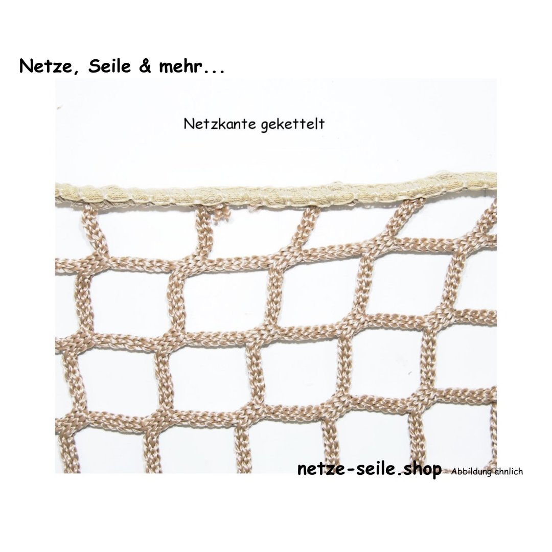 Filet plat en PP sans nœuds # 40 mm douverture de maille Ø 4 mm dépaisseur de fil