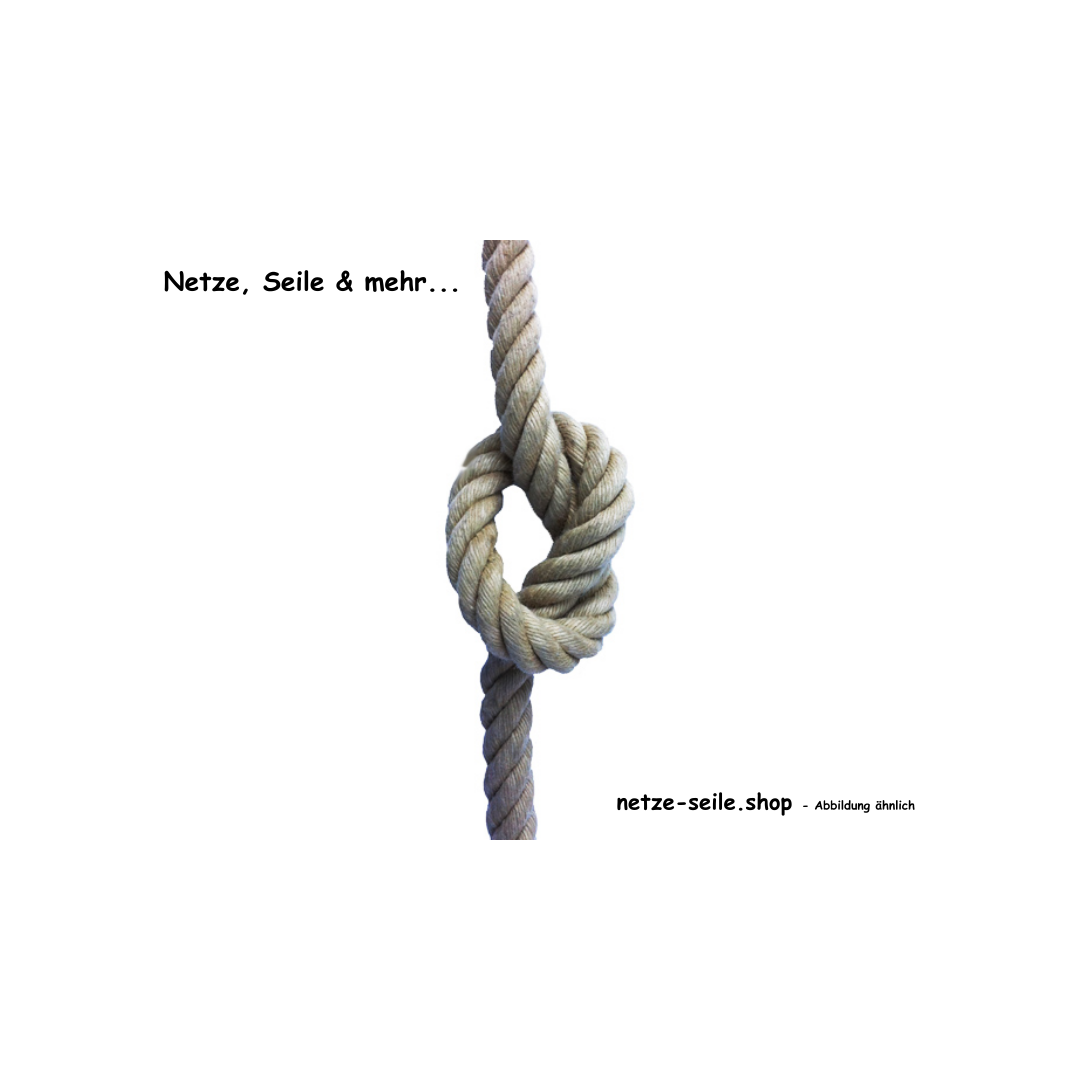 PP spun fibre cordage - hemp coloured - Ø 28 mm