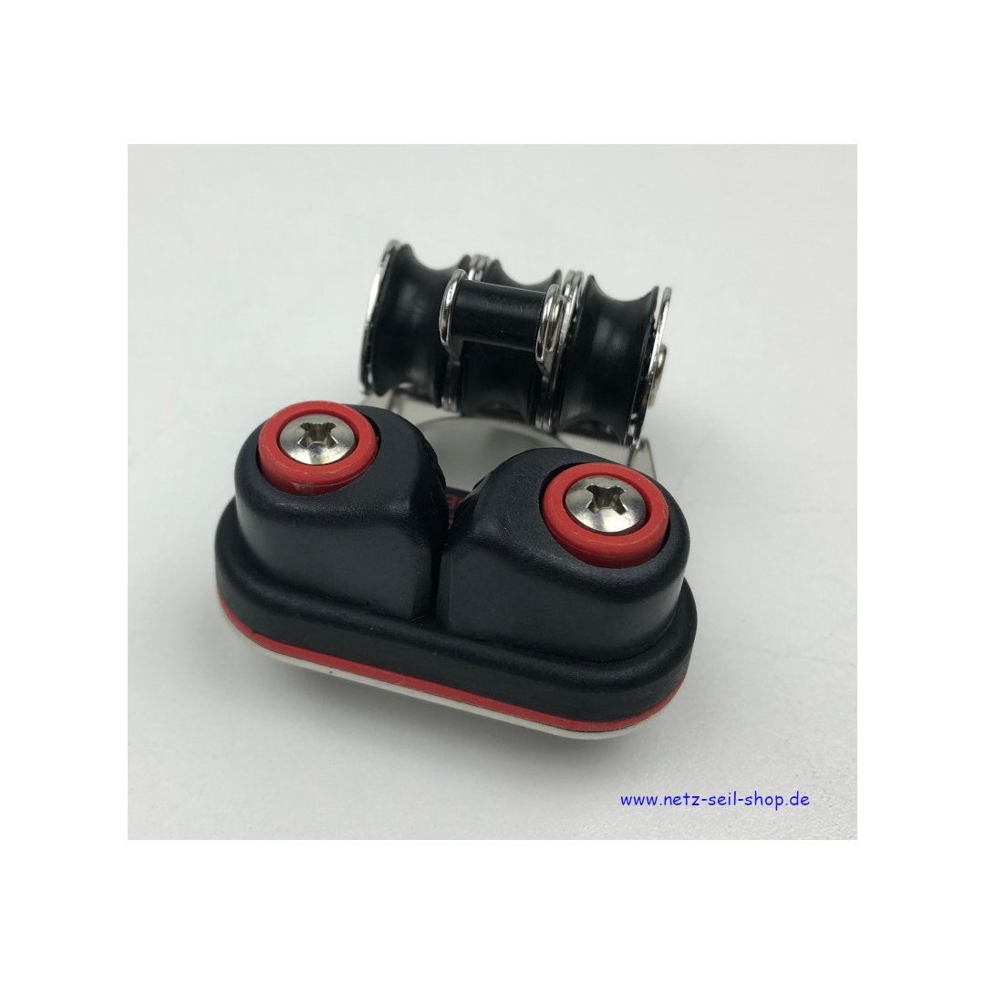 BLOCK MICRO XS 6 MM, 3 ROLLEN HUNDSFOTT,BÜGEL,SCHOTKLEMME