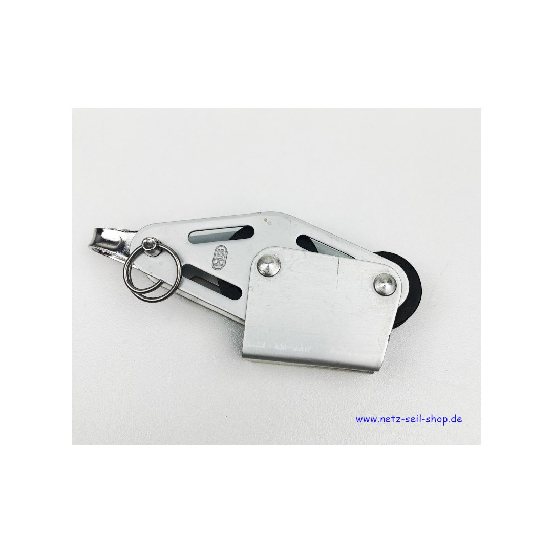 NIEDERHOLBLOCK 6-8 MM, KLEINER BÜGEL, ALUGEHÄUSE