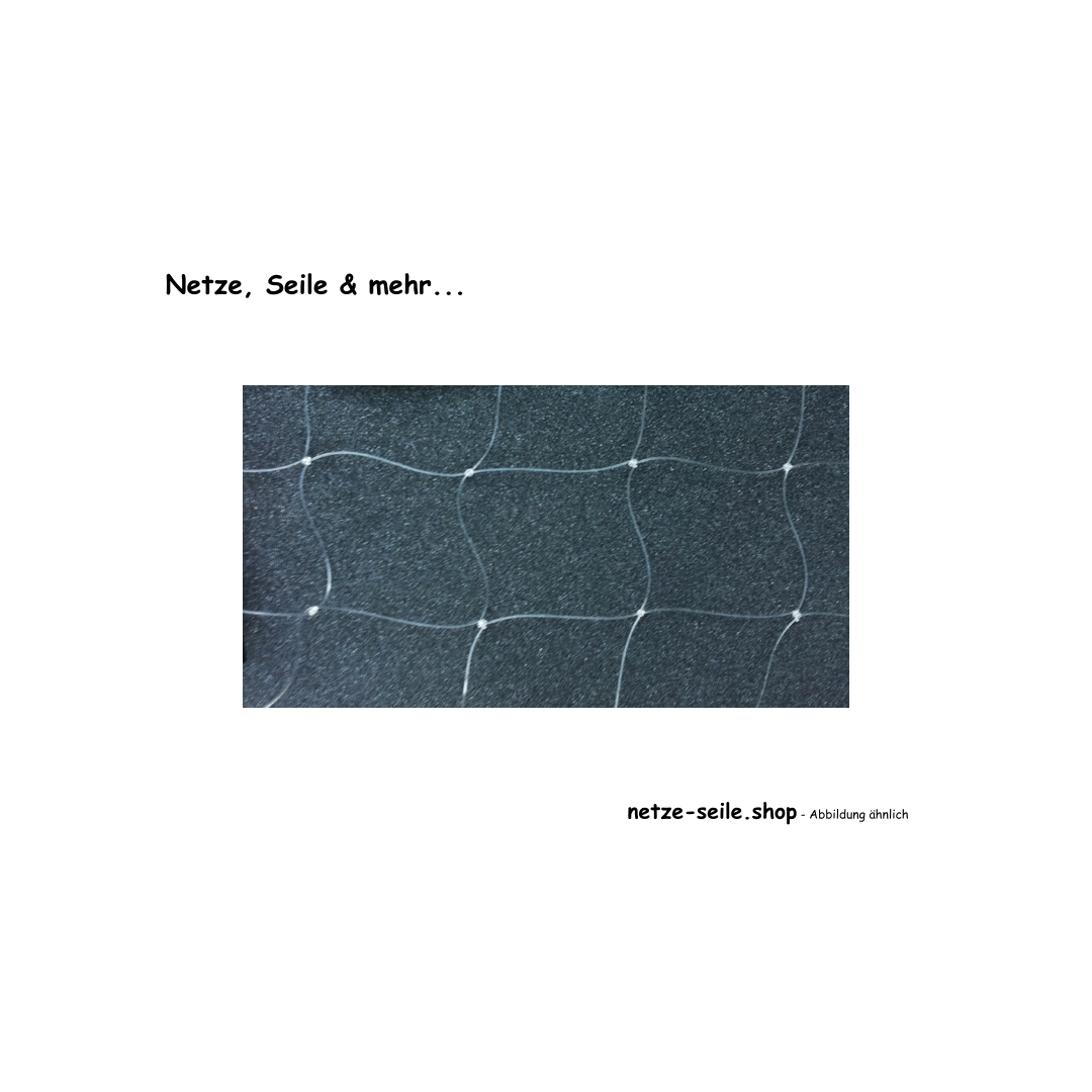 Katzenschutznetz Monofilnetz Nylon Ø 0,4mm Garn, # 30mm Maschenweite, geknotet