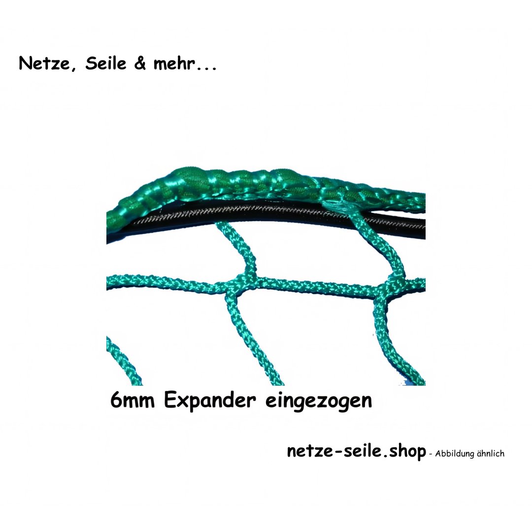 Ladungssicherung auf Maß - PP-Netz knotenlos # 50 mm Maschenweite Ø 3 mm Garnstärke