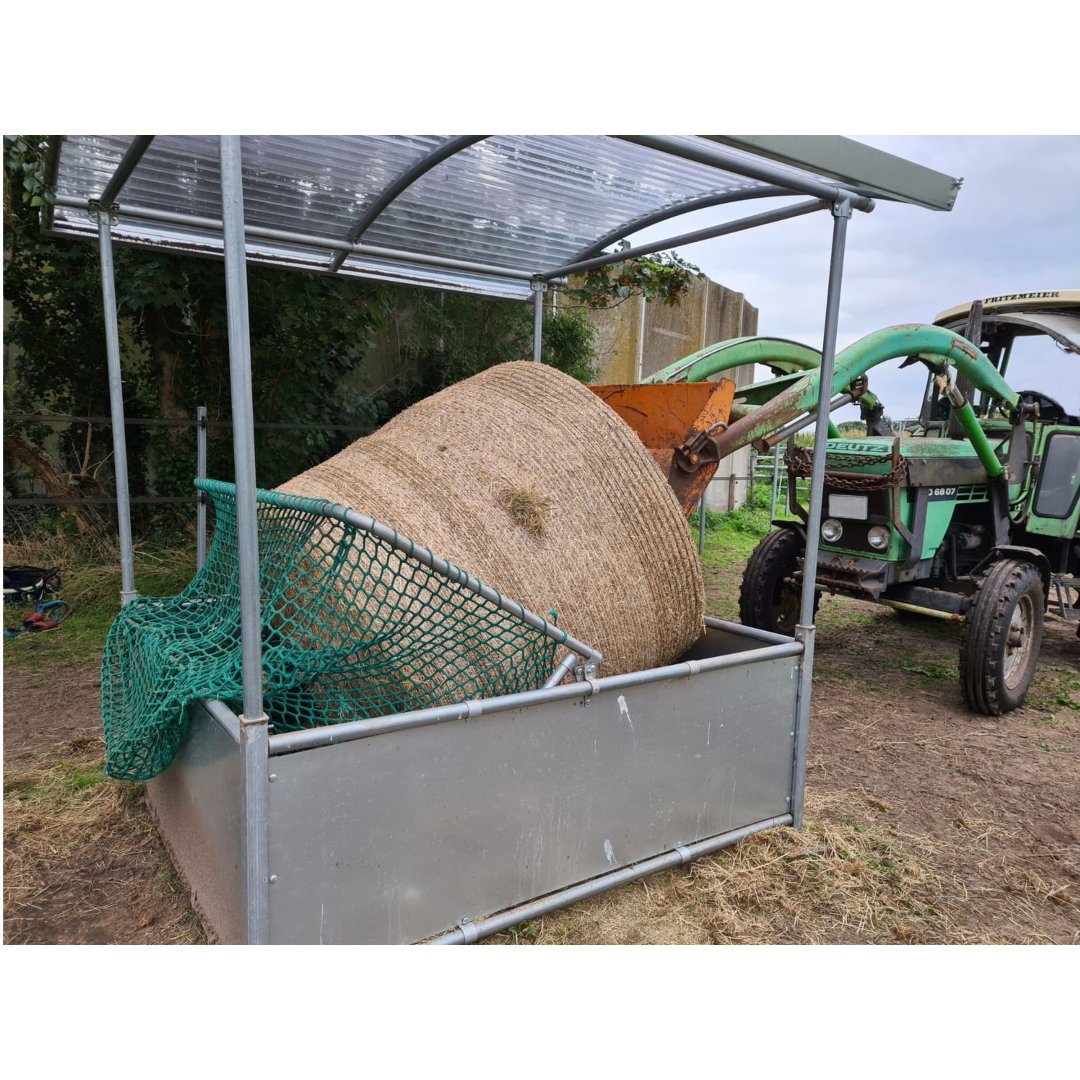 Hay rack "Ammerland" complete set with pat. net hoop without hay net
