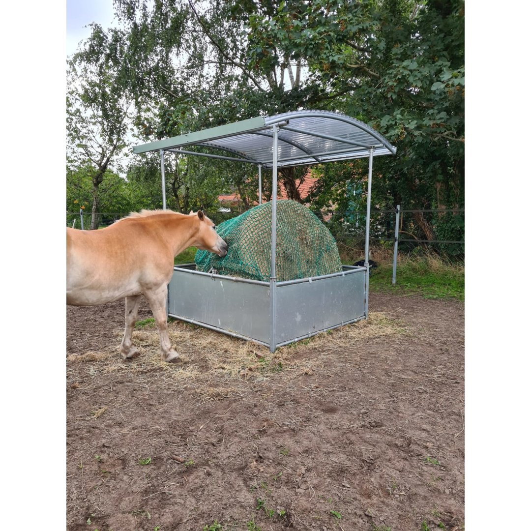 Hay rack "Ammerland" complete set with pat. net hoop without hay net