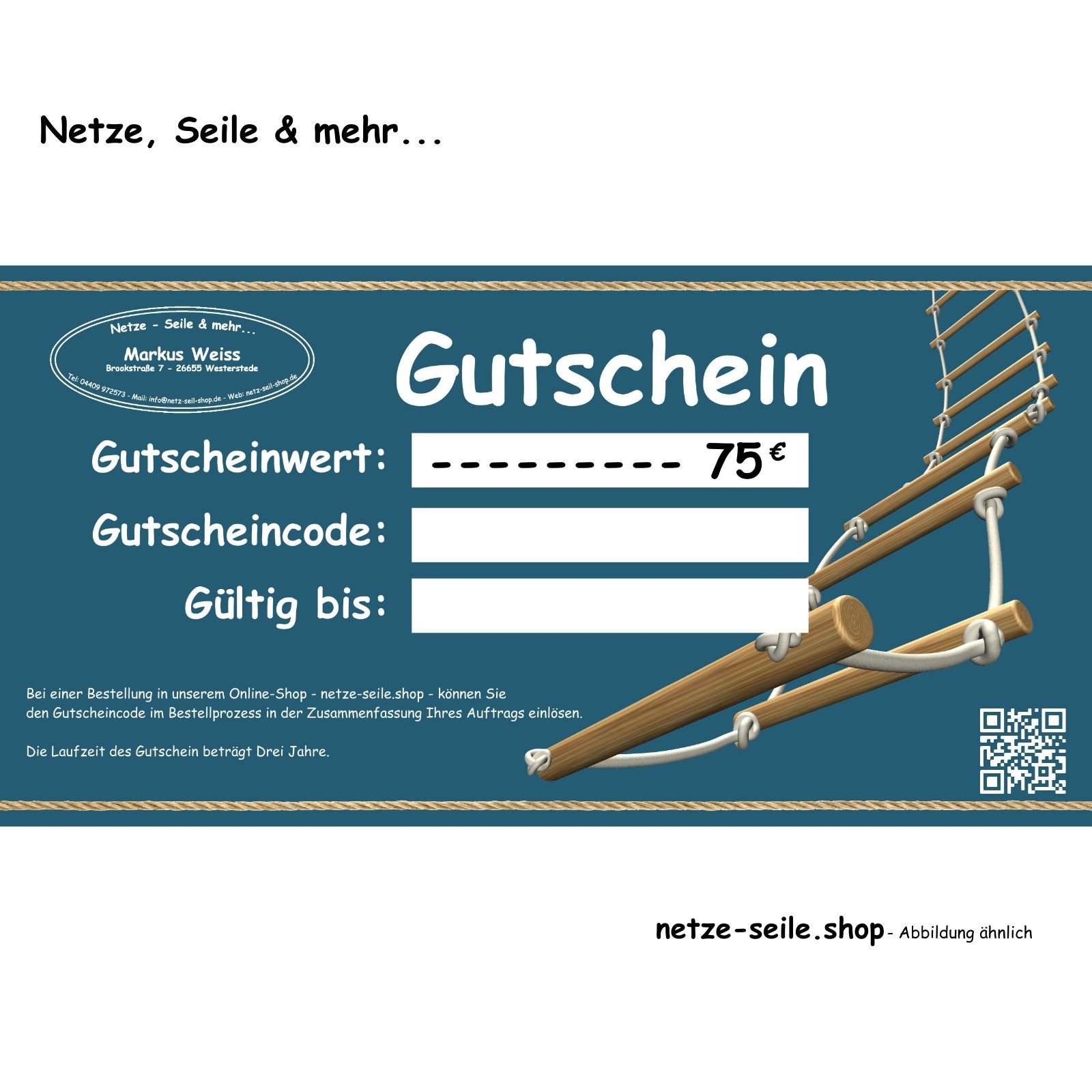 Gift voucher 75