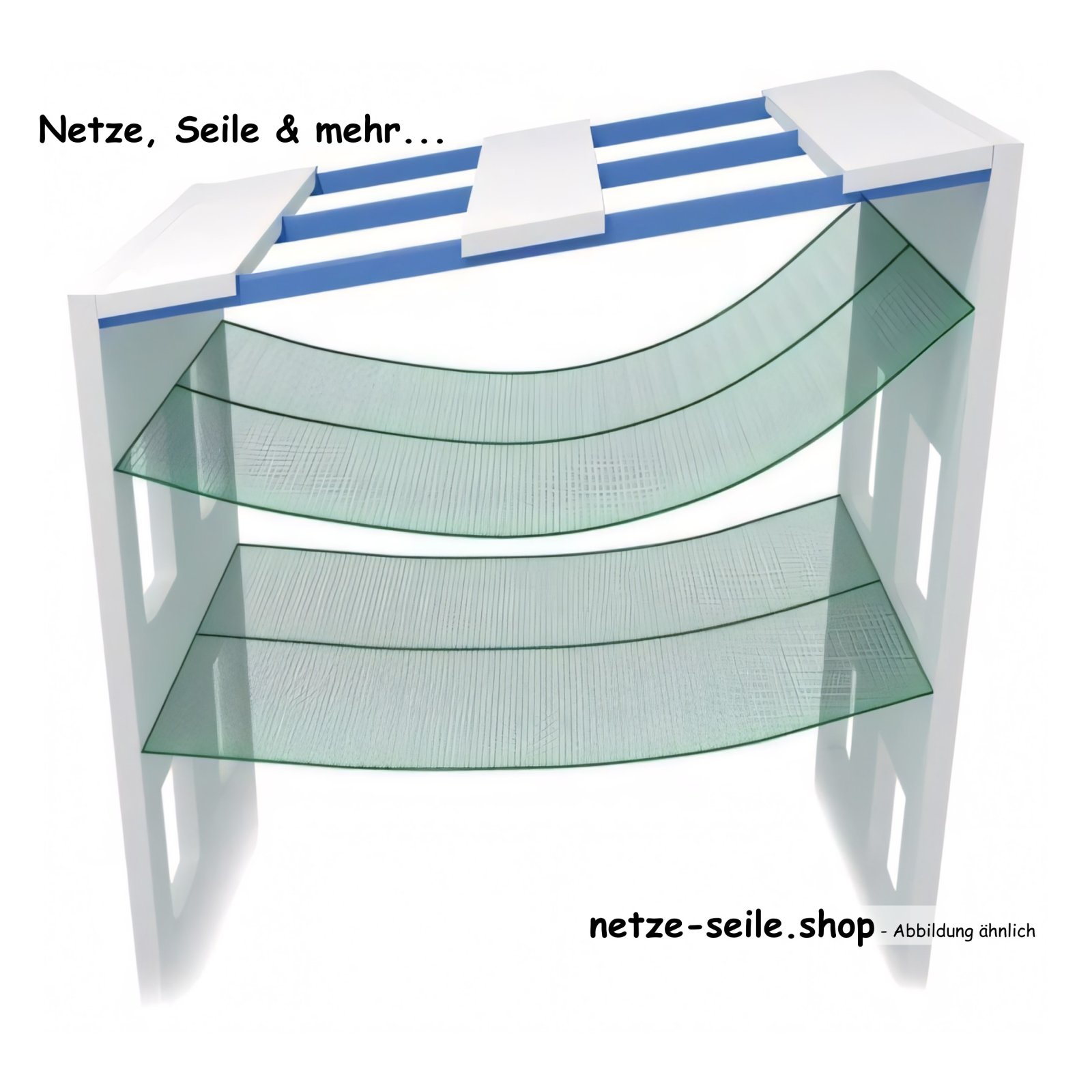 Personal safety net "Type S" Ø 5mm yarn thickness, # 100 mm mesh size