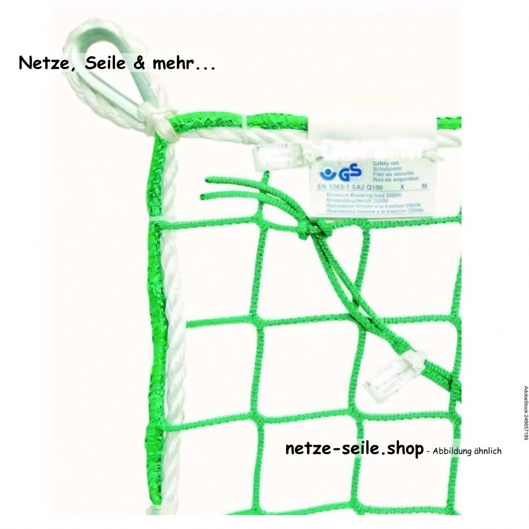 Personal safety net "Type S" Ø 5mm yarn thickness, # 100 mm mesh size