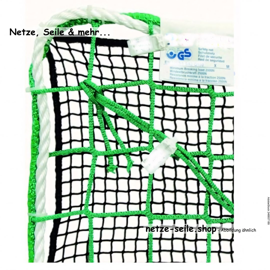 Personal safety net "Type S" Ø 5mm yarn thickness, # 100 mm mesh size