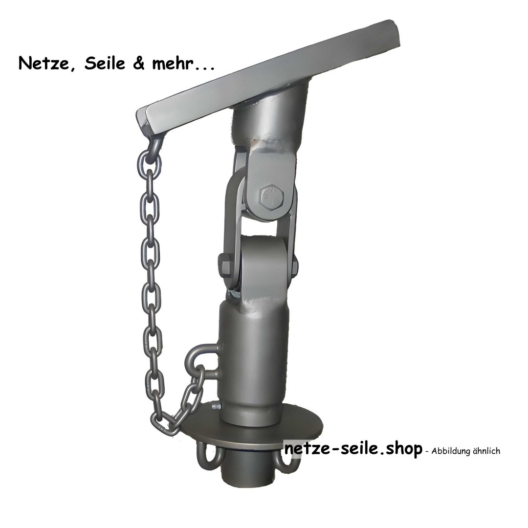 Universele koppeling voor zwaar gebruik voor schommelen op één punt