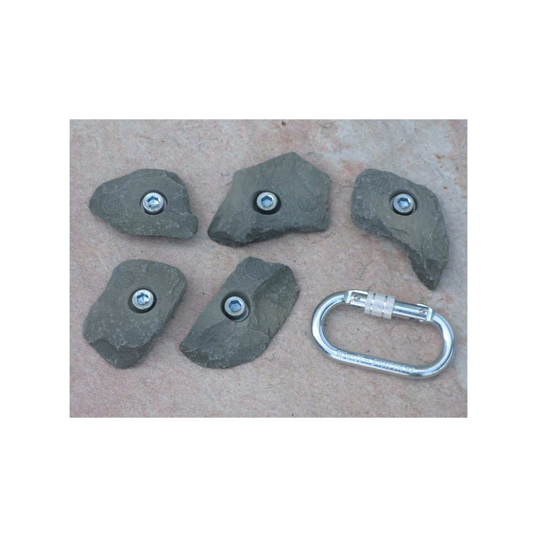 Klettergriff-Set Lamsen 5-teilig