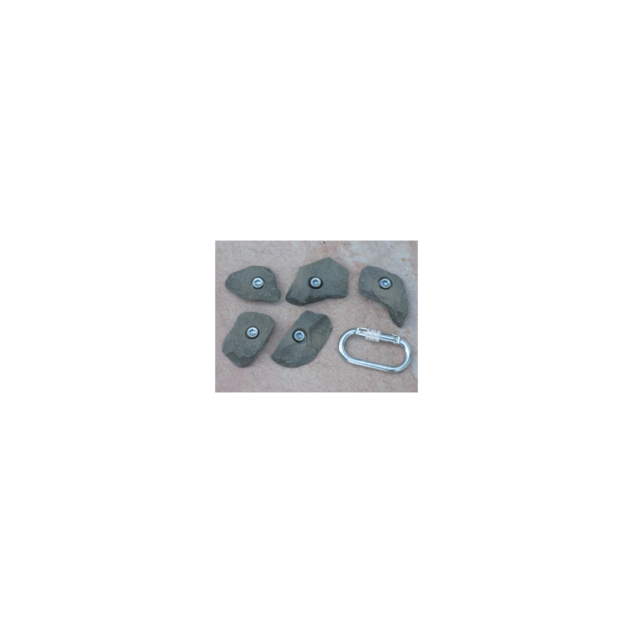 Klettergriff-Set Lamsen 5-teilig Blau