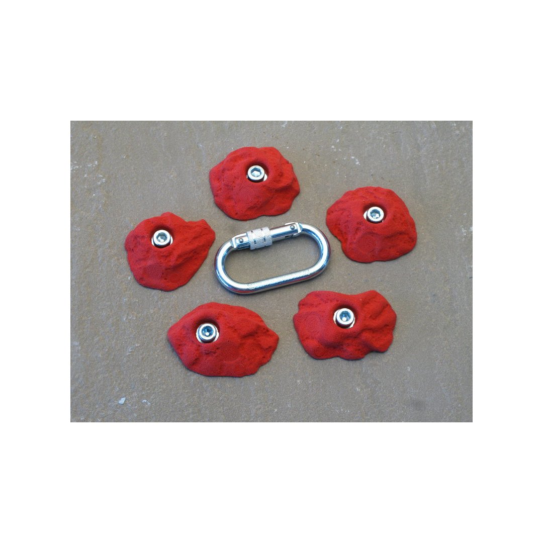 Klettergriff-Set Hunau 5-teilig